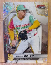 Mason Miller Mini-Diamond Refractor /299 2025 Bowman’s Best San Diego Padres