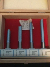 Keentech Router Bit Set of 4 Shank 1/2 Two Flute Carbide Tipped