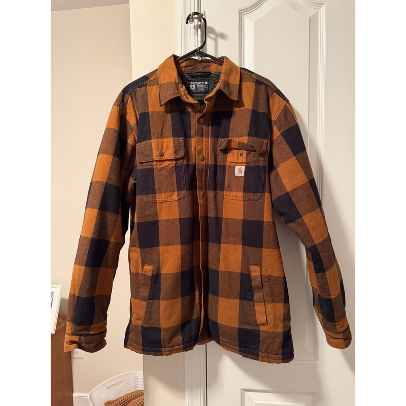 Carhartt Sherpa Lined Flannel Shirt - Highly rated Buy It For Life recommendation