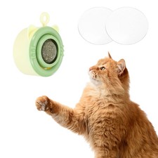 Universal Catnip Balls Cat Teeth Cleaning Ball, Yellow Green