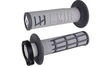 ODI Emig 2.0 Racing V2 Lock-On Grips - Gray/Graphite Motorcycle Street Bike