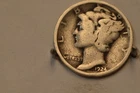 1924-P Mercury Dime (G) 90% Silver Item #7009