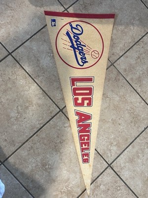1970S VINTAGE LOS ANGELES DOGERS フラッグ vintage los angeles dodgers pennant 1970s Major League Baseball