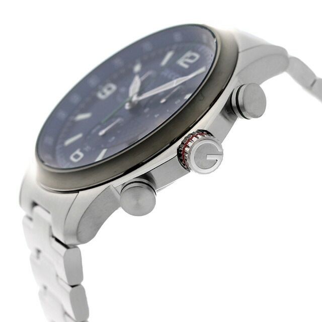 Gucci G-Timeless Watch Mens YA126288 Navy Dial Steel Band New From Japan thumbnail 2