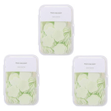 300pcs Portable Hand Washing Soap Sheets, Scented Mini Soap Sheets, Disposable S