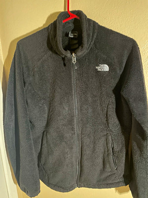 The North Face Women s Black Full Zip Jacket w/ Zipped Pockets Size M