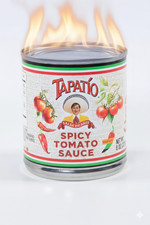 Tapatio Spicy Tomato Sauce 40oz Pack, Mexican Hot Tomato Salsa 8oz x 5 Cans 