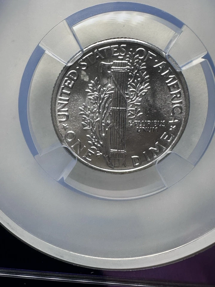 1942 Mercury Dime • NGC MS66 Trader Bea Core • Beautiful High-Grade Silver Dime - Image 4 of 4