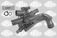 Sasic Thermostat KüHlmittel 3300013 FüR Peugeot 308 1 207 SW CC Partner 5008 16V