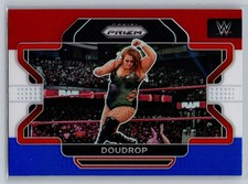 2022 Panini Prizm WWE Doudrop #41 Red White Blue Parallel RAW Scotland