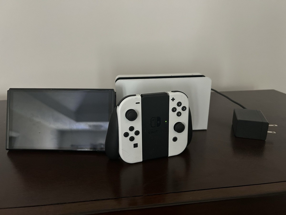 Nintendo Switch Oled Lightly Used With Dock and Charger | eBay
