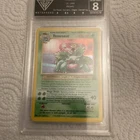Pokemon Card, English Promo Venusaur 13 holo Graded 8, NM.