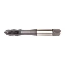 Widia Vtspo5010 Spiral Point Tap, #4-48, Plug, Unf, 2 Flutes, Ticn