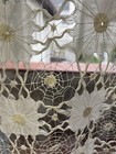 Antique Pulled Thread-work Linen Handmade Curtain Panels — photo 8