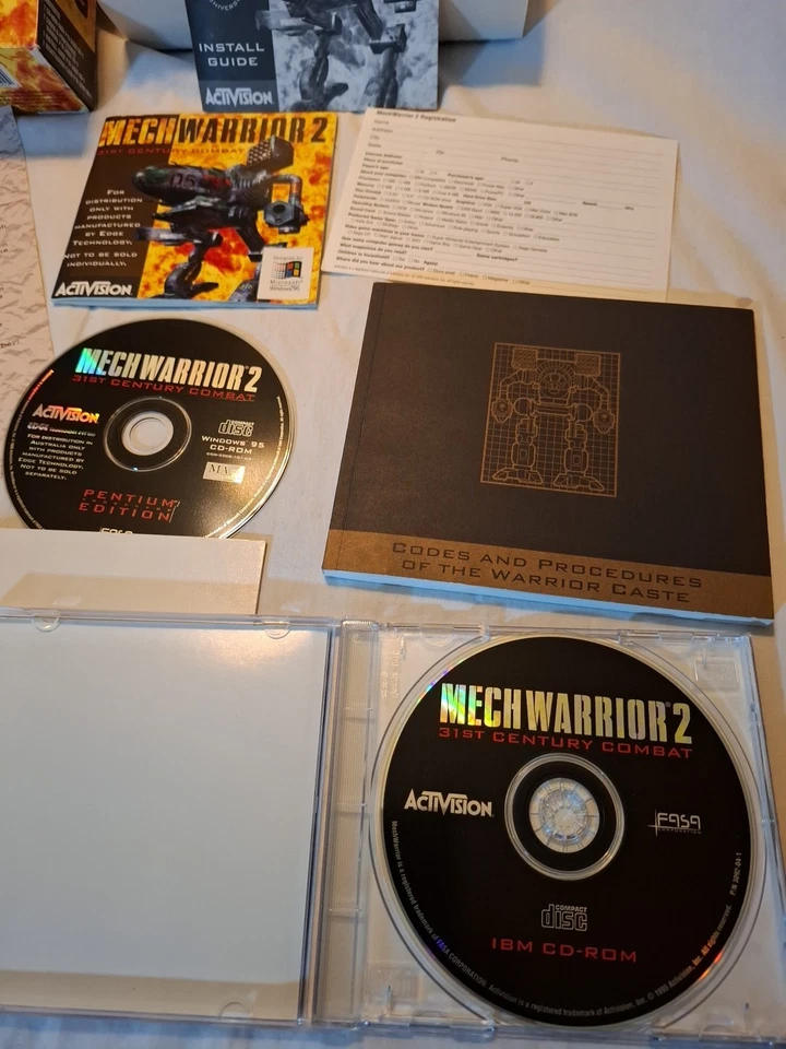 Mechwarrior 2 PC Game With Original Box Includes Pentium Edition - Image 3 of 4
