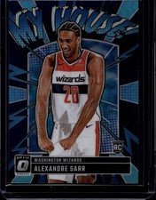2024-25 Donruss Optic #9 Alexandre Sarr My House Purple