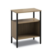 Simple Storage Two-Shelf 23.5w x 14d x 29.6h Walnut 5507BLWL