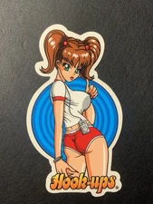 Hook-Ups Skateboard Sticker! Look!