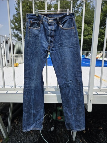 Jean LEVI'S 501XX Edition Limitée Made In USA - Taille 34x36 - Denim Brut - Neuf Sans étiquette