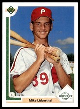 1991 Upper Deck Mike Lieberthal Rookie Philadelphia Phillies #67