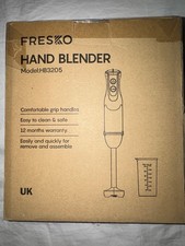 Image of FRESKO Stainless Steel Hand Blender, 1200W Electric Stick Blender with 12 Speed