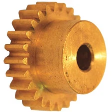 BOSTON GEAR Y2424 SpurGear, 24DP, 20PA, 24Teeth, Brass
