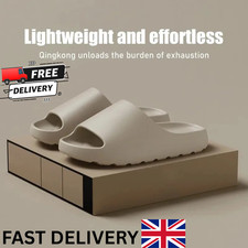 Cloud Pillow Slides Thick Sole Non Slip Shower Slippers Soft Unisex