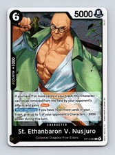 ST. ETHANBARON V. NUSJURO OP13-080 RARE CARRYING ON HIS WILL ONE PIECE FOIL NM