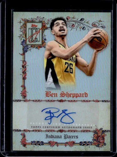 2025 Topps Signature Ben Sheppard Base (RAW)