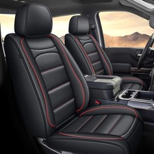 Seat Covers Fit for Chevy Chevrolet Silverado GMC Sierra Pickup 2007-2024 2025