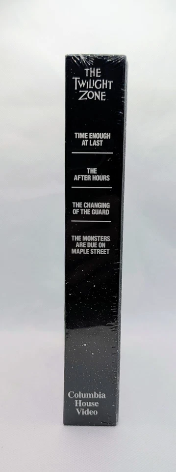 The Twilight Zone Original VHS Columbia House Video 1988 4 Episodes New Sealed Foto 2 de 4
