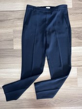 Vince Classic Trouser Pant Tapered Anke Black Size 6 Pull On Style