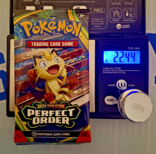 Pokemon TCG: PERFECT ORDER - English Booster Pack SEALED - 22.44g - #A