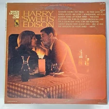 Harry Edison - When Lights Are Low - 1966 Jazz - EX - Ultrasonic Clean