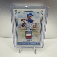 2024 Panini Boys Of Summer Billy Williams Game Used Jersey Patch Relic 1/1 CUBS