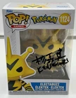 RARE! Ken Sugimori Signed Electabuzz Funko Pop Pokemon #1124 TSA COA w/protector