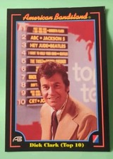 1993 American Bandstand Trading Card Dick Clark Top 10 #43