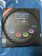 TOSY Flying Disc - 36 Mono-Color LEDs, Extremely Bright, Smart Modes