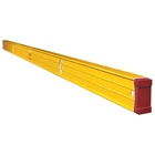 Stabila 37496 96" Heavy Duty Aluminum Level Shock Absorbing Caps Made In Germany