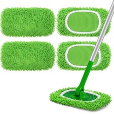 Reusable Microfiber Mop Pads - Washable  Eco-Friendly Cleaning Solution