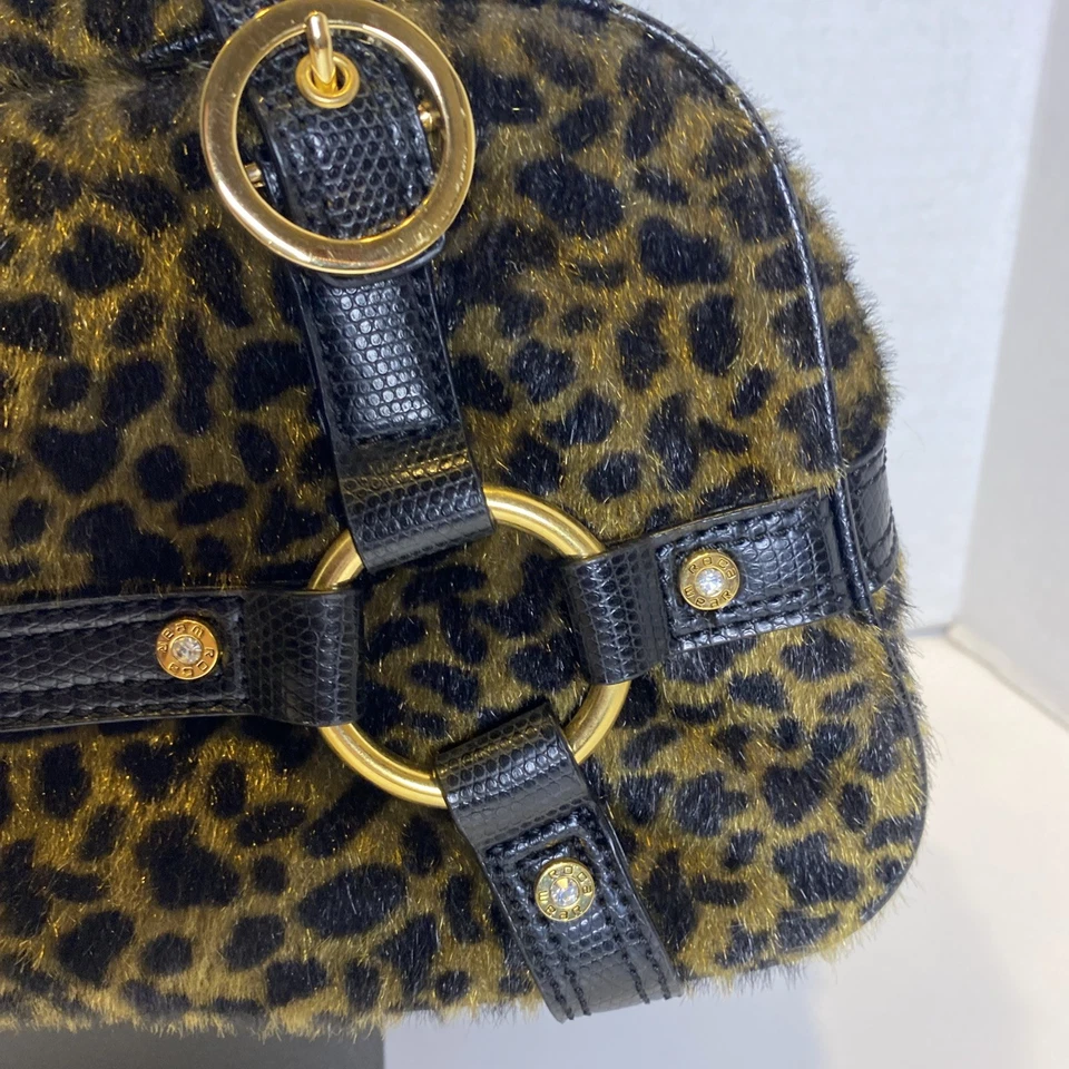 Bolso de Hombro Rocawear Leopardo Imitación Piel Nuevo con Etiquetas Y2K Glam Streetwear Cartera NUEVO Foto 4 de 4