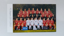 Mannschaftskarte Team Autogrammkarte Bayern München AK 11-12 2011-12 2011-2012