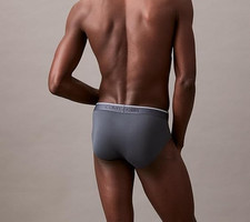 Hip Briefs - Calvin Klein MEN's Medium Icon MICROFIBER NB4054-CKP