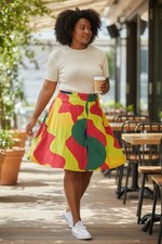 PLUS SIZE Ashley Stewart Multicolor Sz 30/32 ...