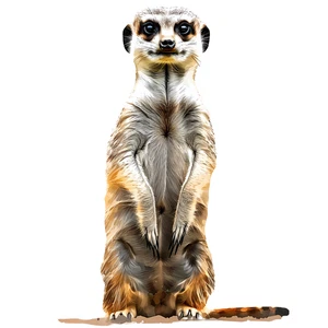 Meerkat Self Adhesive Vinyl Sticker