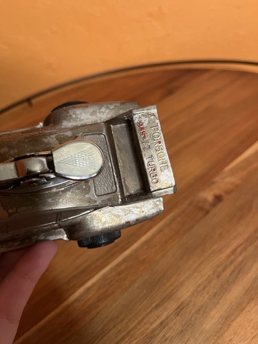 Vintage Porsche 935-77 Turbo Rolling Car Table Lighter - Picture 6 of 7