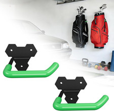 Wall-Mounted Golf Bag Hangers and Organizers for Garage and Home