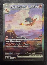 Charizard Ex 199/165 Mew 151 Special Illustration Rare 2023 Pokemon Card