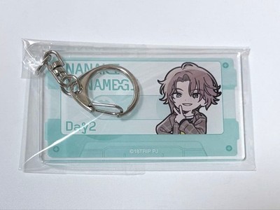 18TRIP Travel Destination Report Acrylic Keychain Nanameki Nanaki Cassette Type