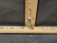 Vintage 1986 Rawcliffe Fine Pewter USA Figurine #763 Dancing Bird Warrior Used